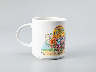 Кружка форма Стандарт рисунок Яичко к Празднику, арт. 80.98951.00.1