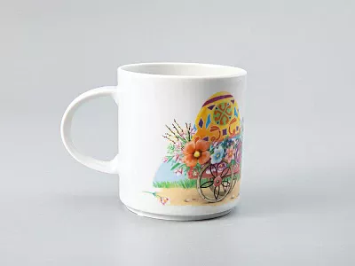 Кружка форма Стандарт рисунок Яичко к Празднику, арт. 80.98951.00.1