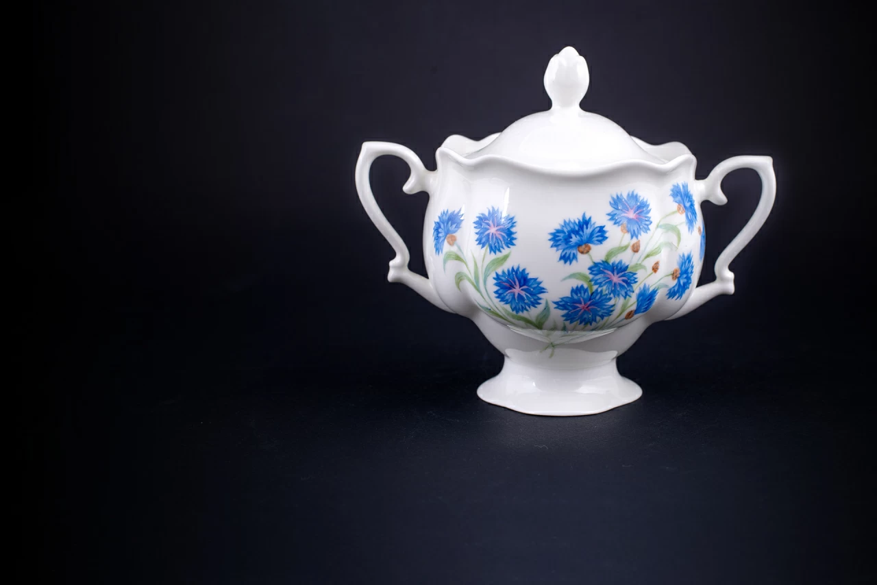 Сервиз чайный Васильковый, на форме Наташа, арт 61.21020.00.1, 