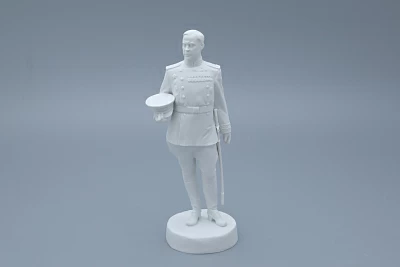 Скульптура Маршал Говоров Л.А., в подарочной упаковке, Белый бисквит, арт. 81.34246.00.1 Скульптура Маршал Говоров Л.А., в подарочной упаковке, Белый бисквит, арт. 81.34246.00.1