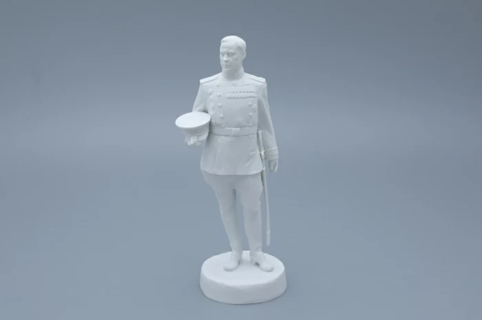 Скульптура Маршал Говоров Л.А., в подарочной упаковке, Белый бисквит, арт. 81.34246.00.1, 