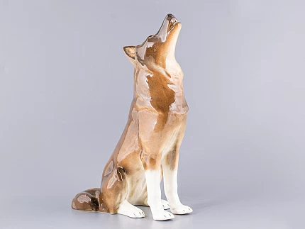 Скульптура Волк сидящий арт. 82.06370.00.1 Скульптура Волк сидящий арт. 82.06370.00.1