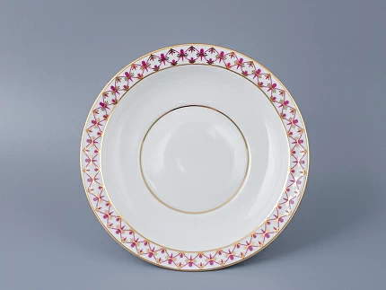 Чашка с блюдцем для бульона Молодежная Сетка-Блюз 2 арт. 81.26642.00.1