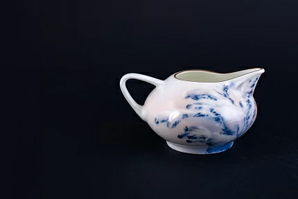 Сливочник Морозное утро на форме Купольная арт 40.03514.00.1