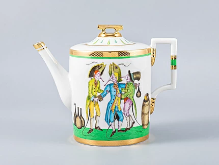 Сервиз чайный Гербовая Крысята-воришки, 6 персон 15 предметов, арт. 81.16925.00.1 Сервиз чайный Гербовая Крысята-воришки, 6 персон 15 предметов, арт. 81.16925.00.1