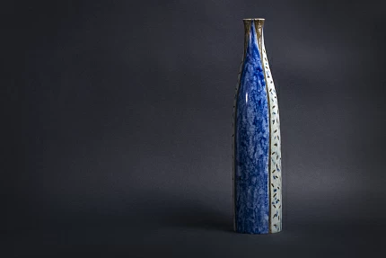 Ваза большой размер форма Бутыль, рисунок Раскрытие арт 60.08972.00.1 Ваза большой размер форма Бутыль, рисунок Раскрытие арт 60.08972.00.1