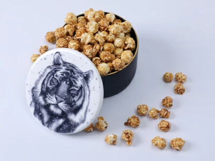 Бокал с блюдцем Тотем в подарочной упаковке, рисунок Тигр арт. 81.30082.00.1, 