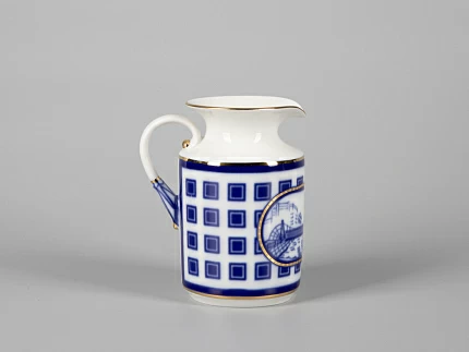 Сливочник 321 мл.,  форма Банкетная, рисунок  Мосты Санкт-Петербурга арт. 80.62847.00.1