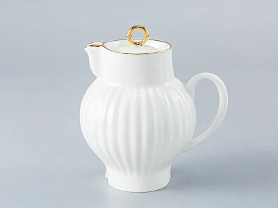 Сливочник форма Волна рисунок Золотая кантик, арт. 80.00749.00.1