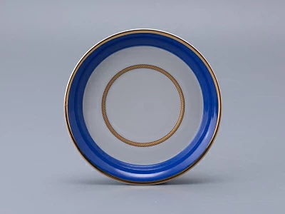 Чашка с блюдцем чайная 220 мл форма Гербовая рисунок Кают-компания № 3 арт. 81.24032.00.1 Чашка с блюдцем чайная 220 мл форма Гербовая рисунок Кают-компания № 3 арт. 81.24032.00.1