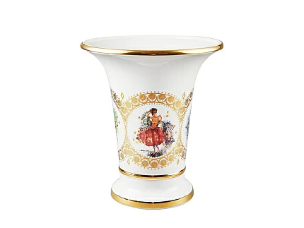 Ваза форма Ампирная рисунок Четыре сезона любви , арт. 80.36787.00.1