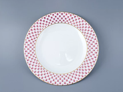 Тарелка 215 мм форма Европейская рисунок Сетка-Блюз арт. 80.85412.00.1 Тарелка 215 мм форма Европейская рисунок Сетка-Блюз арт. 80.85412.00.1