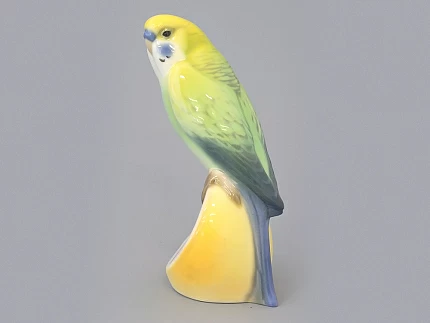 Скульптура форма Волнистый попугайчик рисунок Кеша арт. 82.77224.00.1