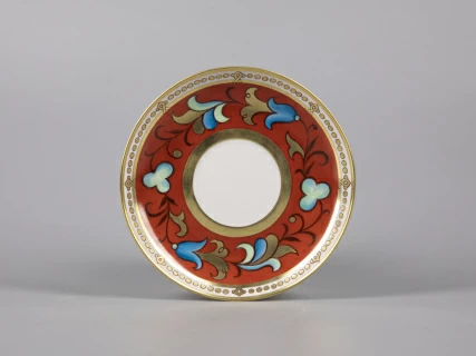 Сервиз чайный форма Александр III рисунок Русский, 6 персон 15 предметов арт. 81.30144.00.1,  Сервиз чайный форма Александр III рисунок Русский, 6 персон 15 предметов арт. 81.30144.00.1,