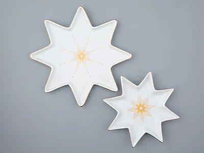 Подарочный набор форма Звезда рисунок Азур Золото арт. 81.31548.00.1