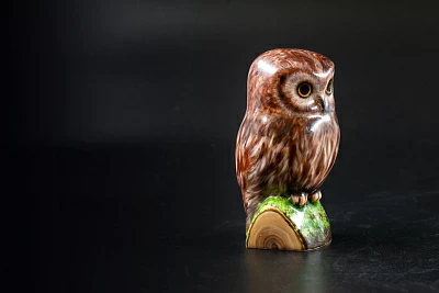 Скульптура Воробьиный сыч, Совенок, арт 62.09238.00.2