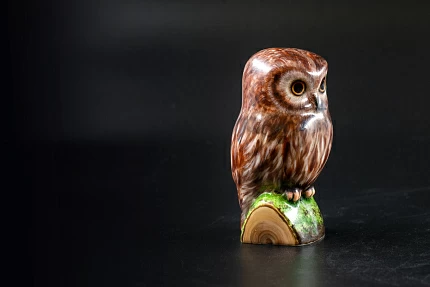 Скульптура Воробьиный сыч, Совенок, арт 62.09238.00.2