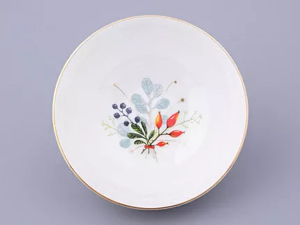 Тарелка глубокая 150 мм, форма Восточная, рисунок Календа, арт. 80.47923.00.1