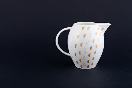 Сливочник форма Оливия, рисунок Крем-брюле арт 60.15928.00.1