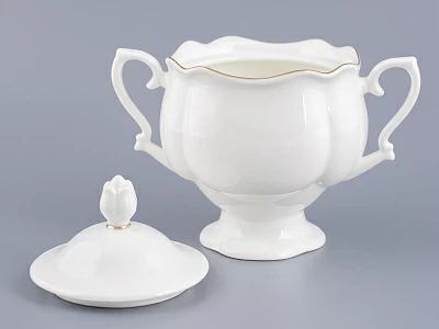 Сахарница Наташа "Золотая лента" 300 мл арт.  80.05471.00.1 Сахарница Наташа "Золотая лента" 300 мл арт.  80.05471.00.1