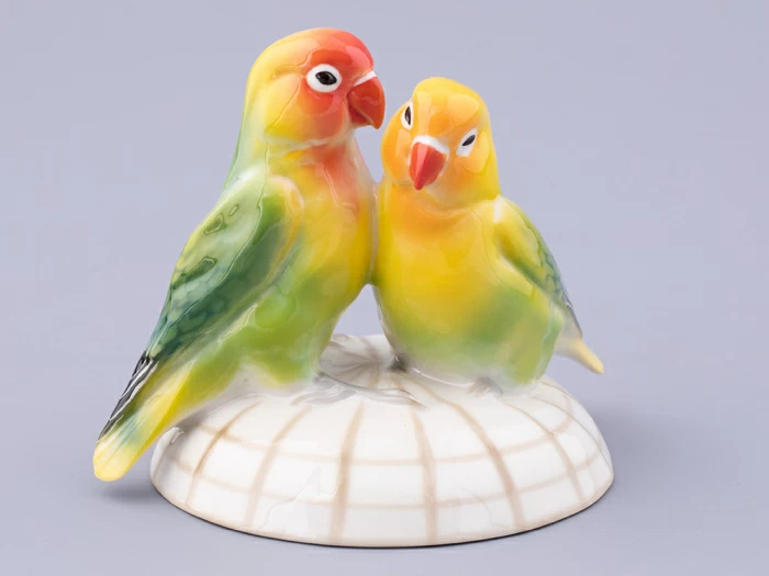 Скульптура форма Неразлучники, рисунок Тропические, арт. 82.47415.00.1, 