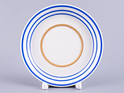 Чашка с блюдцем чайная 220 мл форма Гербовая рисунок Кают-компания № 6 арт. 81.24035.00.1