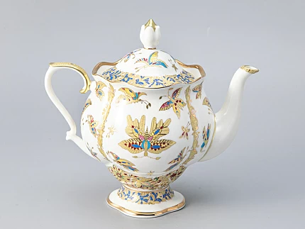 Сервиз кофейный форма Наташа рисунок Фантастические бабочки, 6 персон 20 предметов, арт. 81.20931.00.1