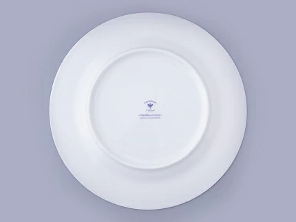 Блюдо круглое 300 мм, форма Европейская, рисунок Серебряный город, арт. 80.47458.00.1