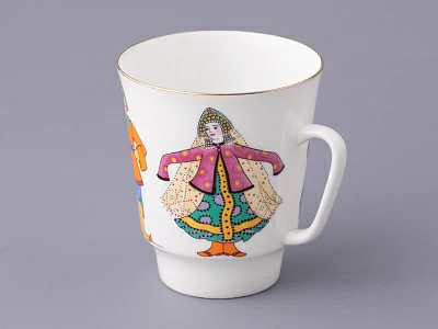 Трехпредметный комплект форма Майская рисунок Конек-горбунок арт. 81.24965.00.1