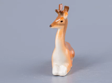 Скульптура Олень лежащий малый размер, арт. 82.01046.00.1, 