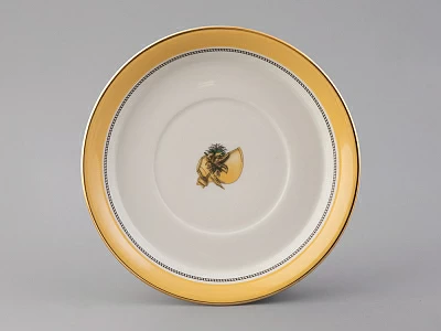 Чашка с блюдцем чайная 220 мл форма Гербовая рисунок Modes de Paris 1835 арт. 81.25416.00.1 Чашка с блюдцем чайная 220 мл форма Гербовая рисунок Modes de Paris 1835 арт. 81.25416.00.1