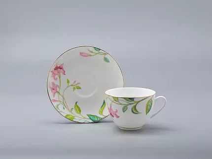 Чашка с блюдцем форма Весенняя 2 рисунок Сад мечты арт. 81.30688.00.1