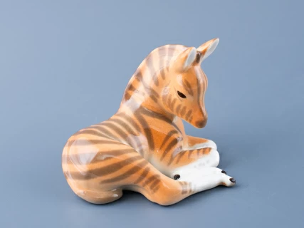 Скульптура Зебренок лежащий арт. 82.01034.00.1, 