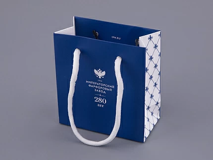 Пакет бумажный самый малый 120х130х60 мм арт. 14.00950.05