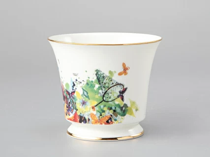 Чашка с блюдцем чайная форма Юлия рисунок Лето/Summer, арт. 81.29409.00.1, 