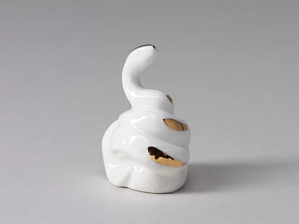 Скульптура Змея знак зодиака, рисунок Золотой, арт 82.03952.00.1 Скульптура Змея знак зодиака, рисунок Золотой, арт 82.03952.00.1