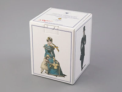 Чашка с блюдцем чайная 220 мл форма Гербовая рисунок Modes de Paris 1827 арт. 81.25413.00.1 Чашка с блюдцем чайная 220 мл форма Гербовая рисунок Modes de Paris 1827 арт. 81.25413.00.1