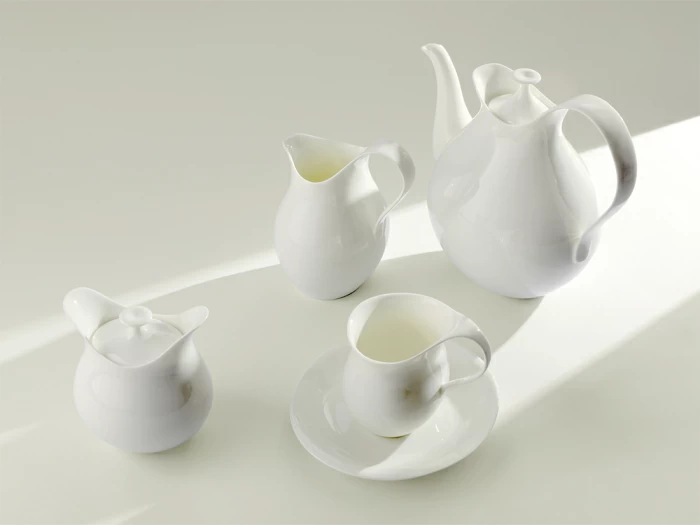 Чашка с блюдцем чайная, форма Талисман рисунок Белый арт. 81.16176.00.1, 