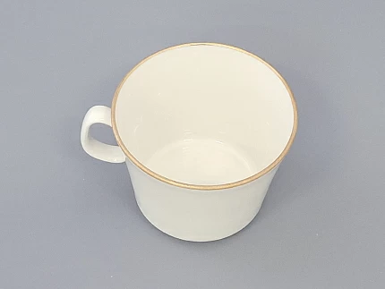 Чашка с блюдцем чайная форма Молодежная, рисунок Золотая Лента, арт 81.16425.00.1