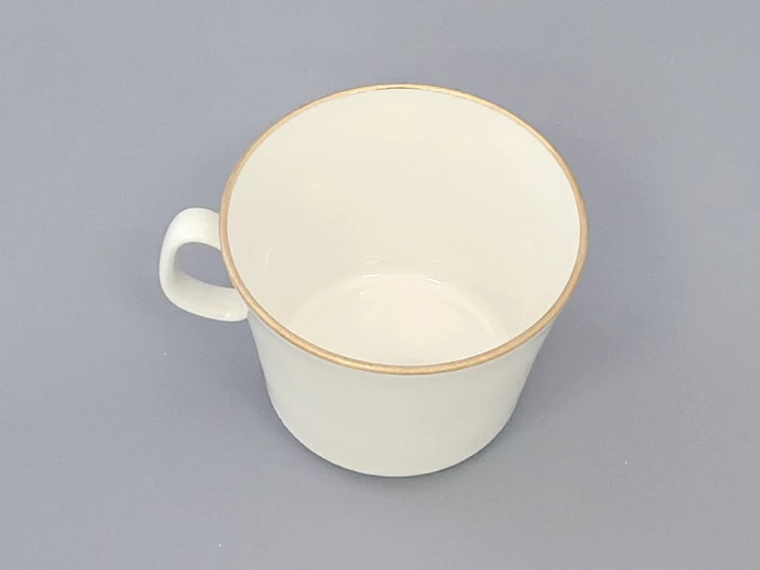 Чашка с блюдцем чайная форма Молодежная, рисунок Золотая Лента, арт 81.16425.00.1, 