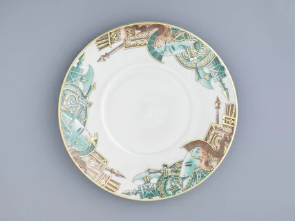 Чашка с блюдцем в подарочной упаковке, форма Охотничий, рисунок Триумф Victoria, арт. 81.32470.00.1,  Чашка с блюдцем в подарочной упаковке, форма Охотничий, рисунок Триумф Victoria, арт. 81.32470.00.1,