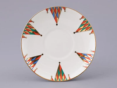 Трехпредметный комплект 165 мл форма Майская рисунок Балет Петрушка, арт. 81.17662.00.1