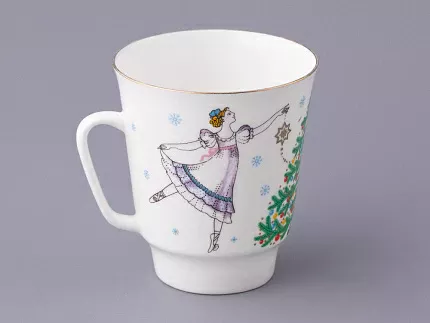 Трехпредметный комплект 165 мл форма Майская рисунок Балет Щелкунчик арт. 81.18006.00.1