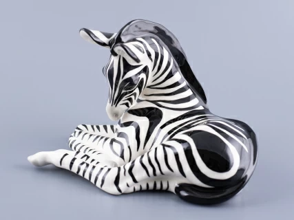 Скульптура Зебра больщой размер арт. 82.02814.00.1,  Скульптура Зебра больщой размер арт. 82.02814.00.1,