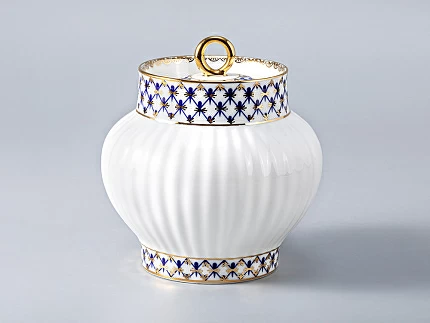 Сервиз чайный Волна Кобальтовая сетка, 6 персон 14 предметов, арт. 81.20894.00.1