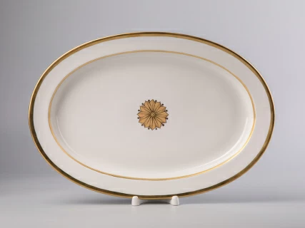 Блюдо овальное Молодежная Коттеджный 350 мм арт. 80.52454.00.1, 