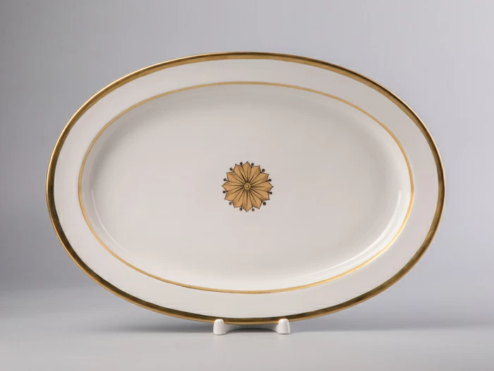 Блюдо овальное Молодежная Коттеджный 350 мм арт. 80.52454.00.1, 