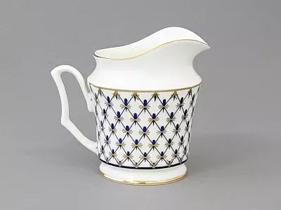 Сливочник 120 мл.,  форма Юлия, рисунок  Кобальтовая сетка арт. 80.66468.00.1