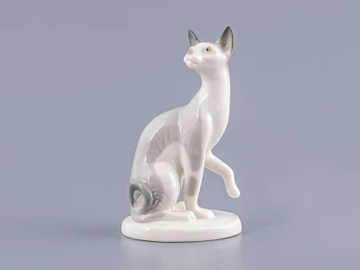 Скульптура Кошка-сфинкс серый арт. 82.69691.00.1 Скульптура Кошка-сфинкс серый арт. 82.69691.00.1