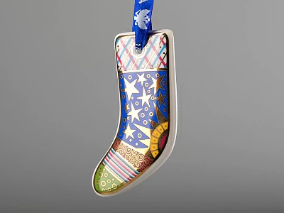 Подарочный набор Елочные игрушки Колядки 5 шт. арт. 81.30735.00.1